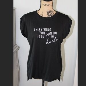 BCBGeneration Graphic Muscle Tee